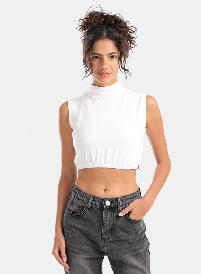 Carina High Neck Sleeveless Neck Cover - Image 1