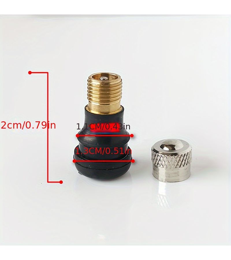 Replacement Tubeless Air Valve 2pcs for Electric Scooter Gas - Image 5