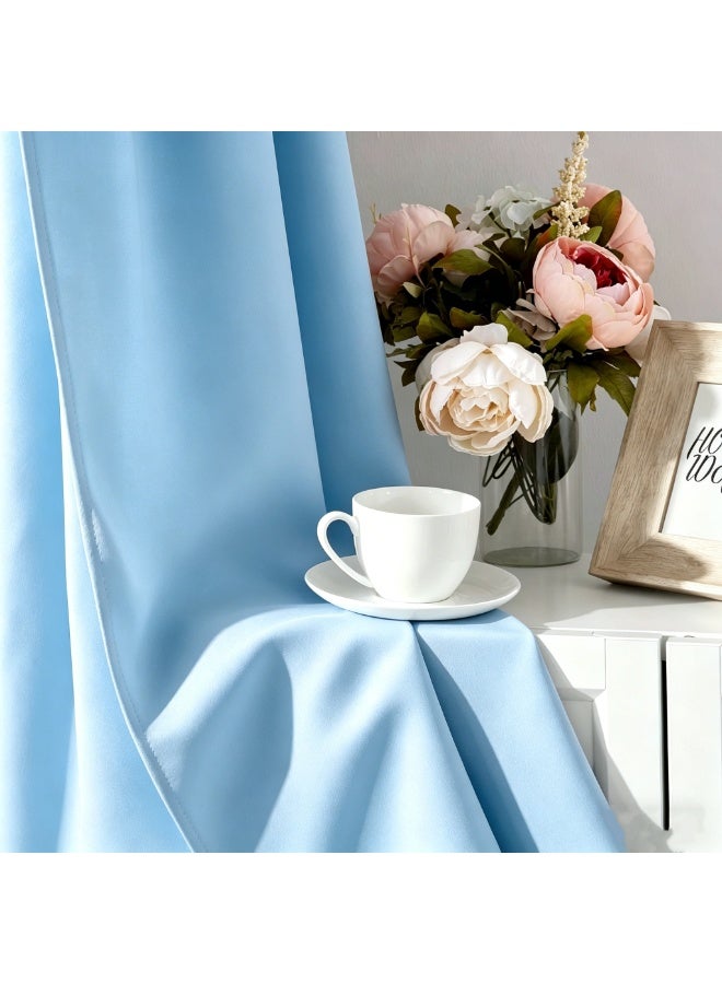 KYD 1 Panel Blackout Curtains,Darkening Curtains Decorative Blackout Curtains, Thermal Insulated Room Darkening Curtains for Bedroom Living Room - Image 5