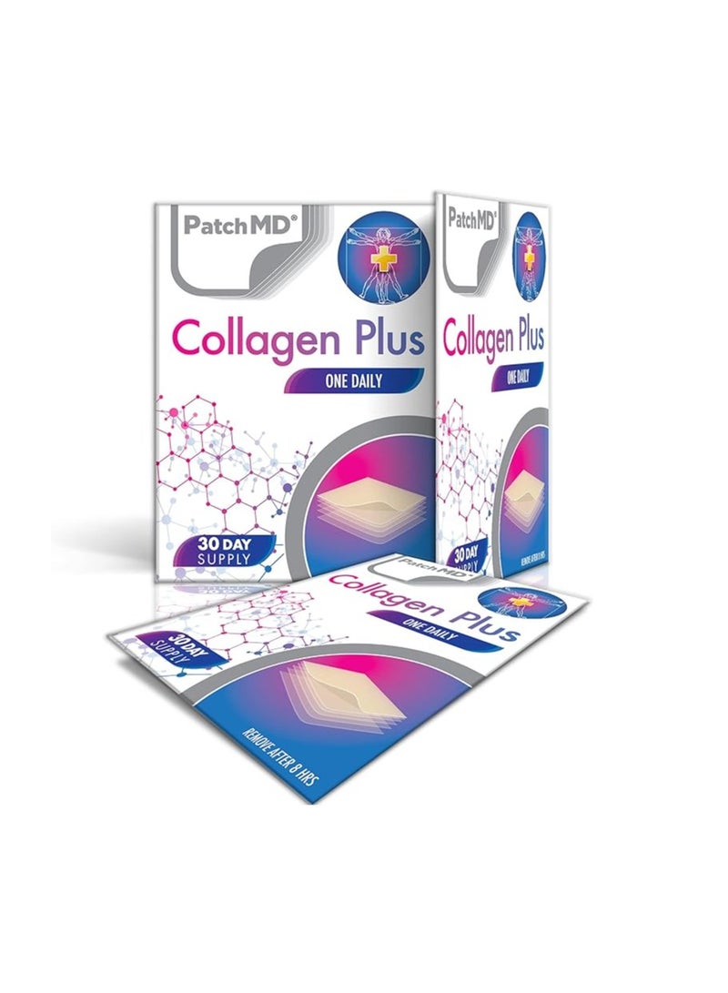 باتشمد ببتيدات الكولاجين مكملة لفيتامين C وحمض الهيالورونيك والزنك للنساء والرجال كمية تكفي لمدة 30 يومًا - Image 1