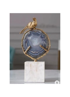 DANUBE HOME Serengeti Metal Abstract Table DÃ©cor Gold 16x10x33Cm 