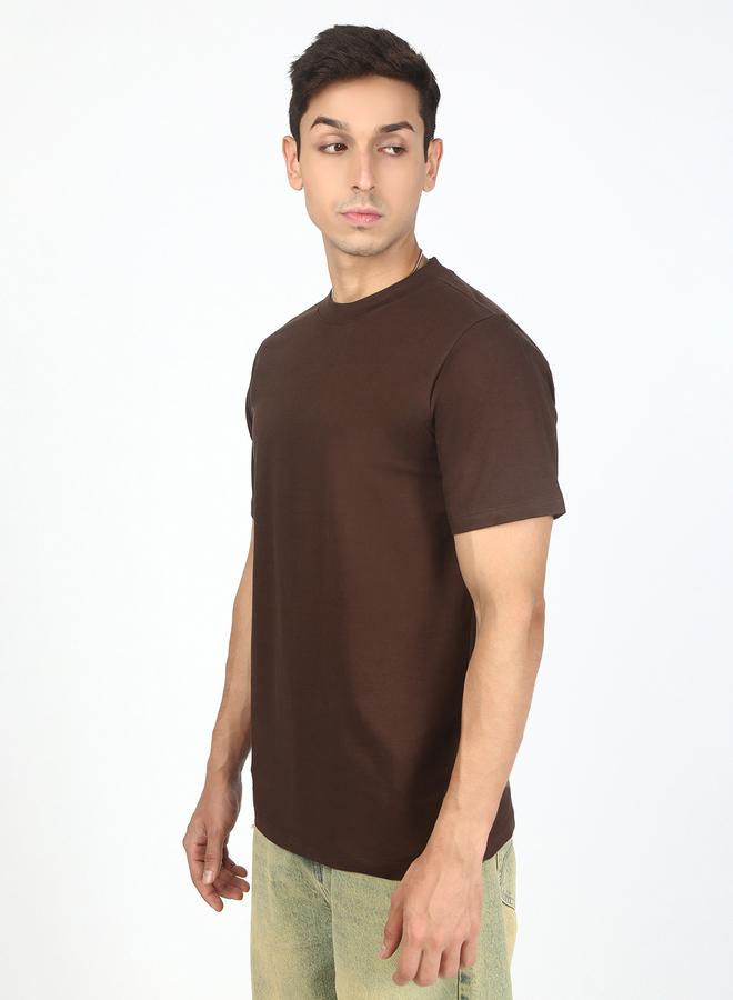 تايك تو تيشيرت رجالي بني سادة بقصة عادية من بيني كلييد - Image 2