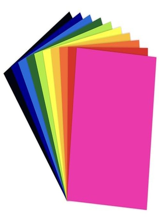 Lakeer A3 Color Paper Pack - 50 Sheets, 10 Vibrant Colors | 120 GSM | Ideal for Art, Craft, Printing, etc - Image 1