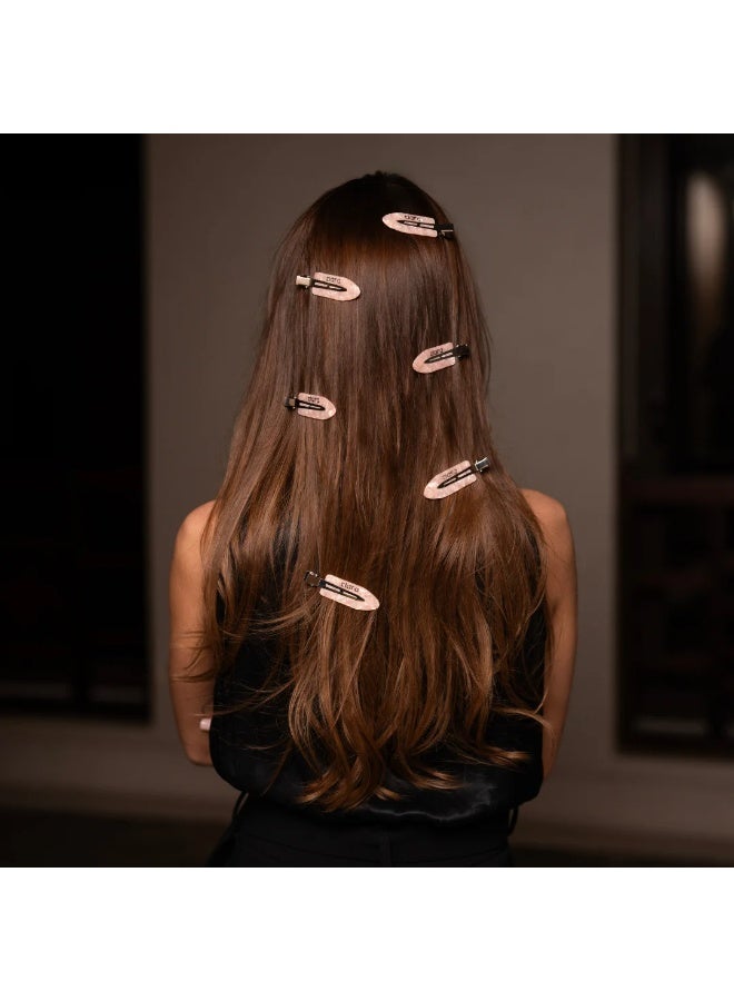 كلارا Clara Hair Clips Set (Pink) – Strong Hold Styling Clips for All Hair Types – Non-Slip Durable Design - Image 3