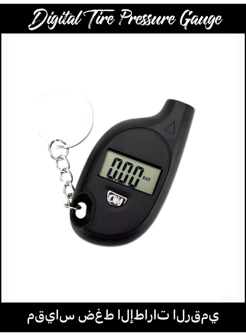 LCD Digital Tire Pressure Gauge - Image 1