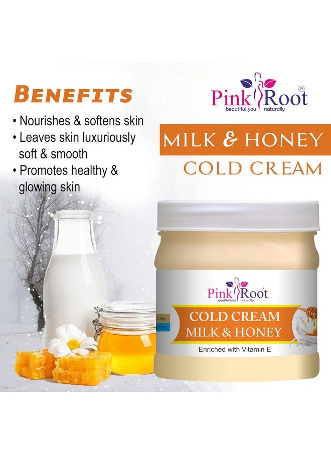 Pink Root Pink Root Lavender Scrub 500ml with Milk & Honey Cold Cream 500ml  - Image 2