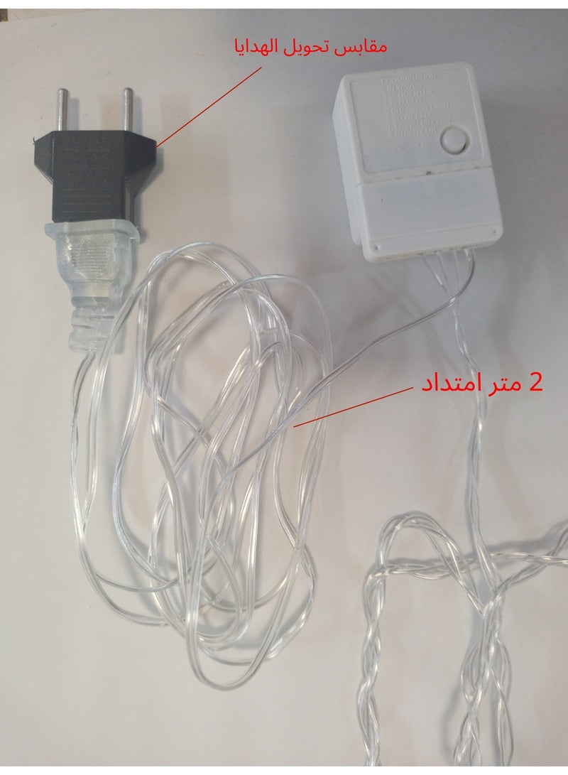 Curtain Lights with Heart Shapes - Image 4