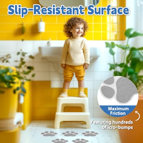 Secopad 20 PCS Original Non-Slip Bathtub Stickers, Large Safety Bathroom Tubs Showers Treads Adhesive Decals with Scraper - Image 2