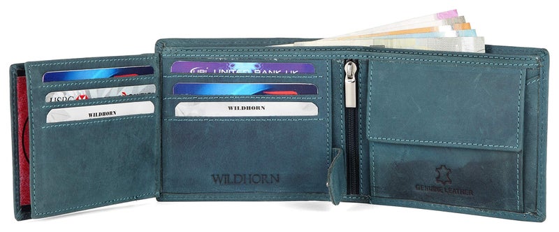 WildHorn Hunter Leather Wallet and Belt Combo Giftset I Gift Hamper for Men - Image 5