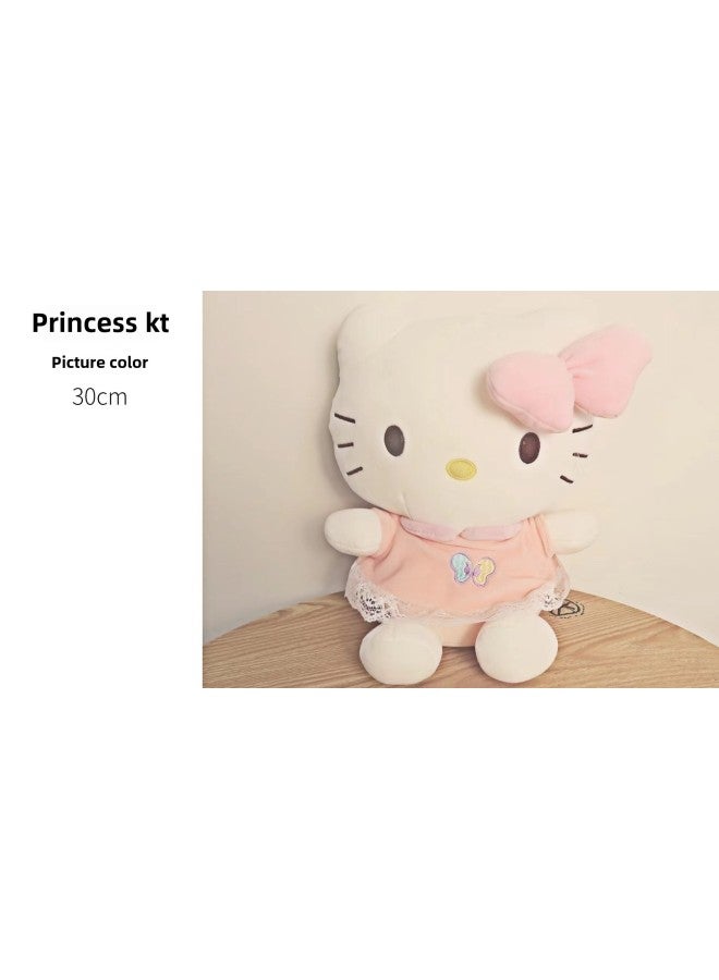 Product 10 Inch 40cm Grab Machine Doll Net Red Plush Toy Doll Children Sleep With Pillow Push Gift Wholesale-Color:princess Kt-Height:30cm-40cm Color Random - Image 1