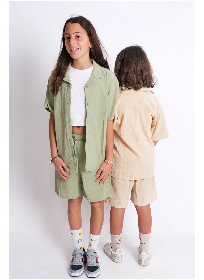 playmore - Mint Green 2-Piece Outfit Set - Image 1