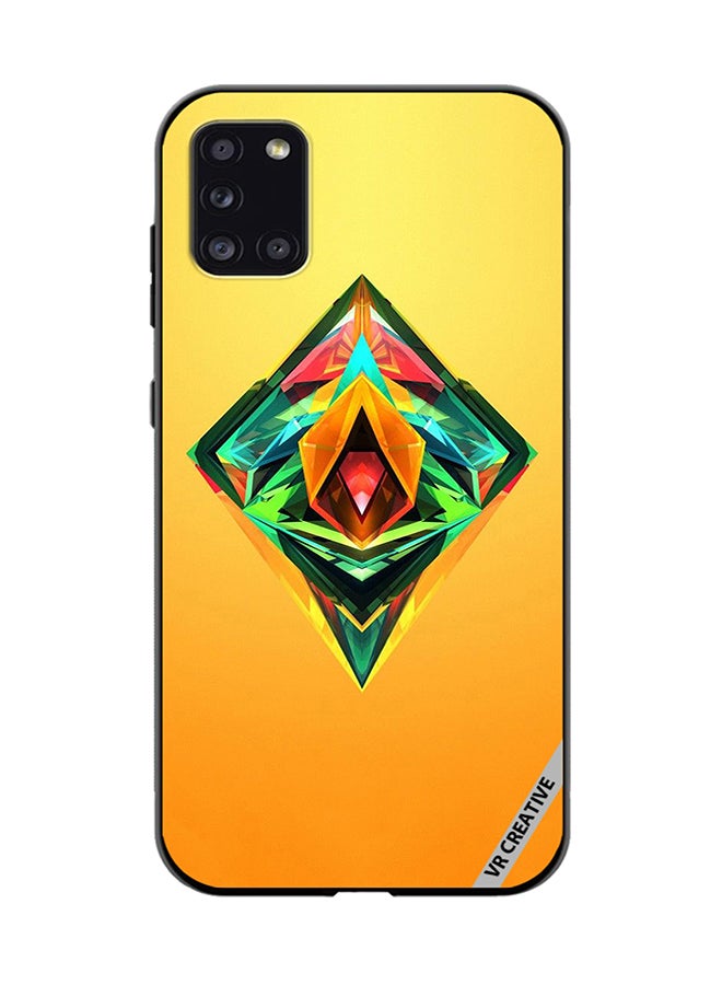 VR CREATIVE Protective Case Cover For Samsung Galaxy A31 Ethereum Design Multicolour - Image 1