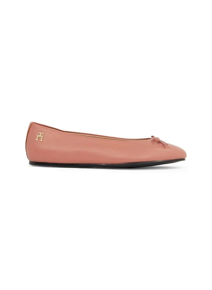 TOMMY HILFIGER Logo  Bow Detail Ballerina