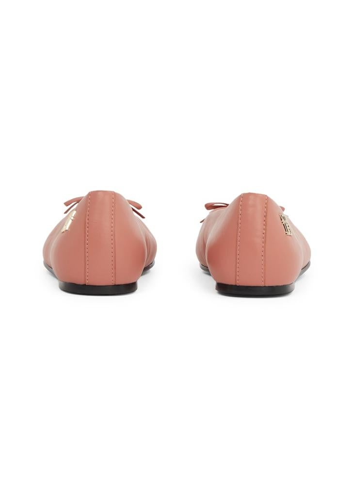 TOMMY HILFIGER Logo  Bow Detail Ballerina  - Image 4