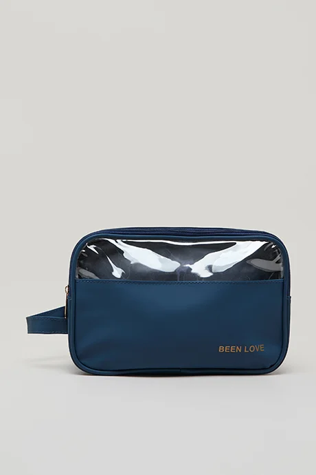 R&b Print Detail Toiletry Pouch