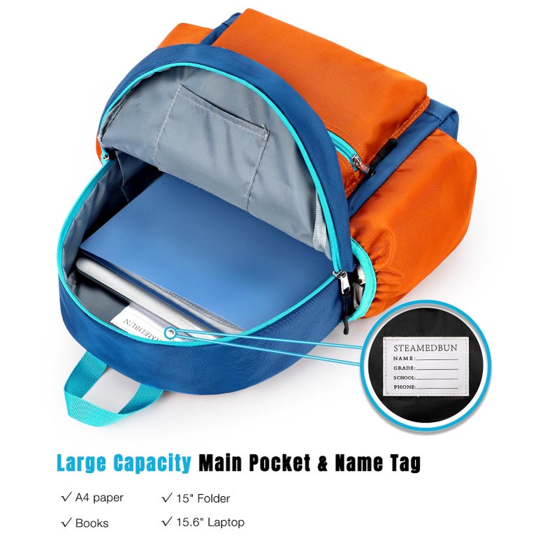 STEAMEDBUN Kids Backpack for Boys 6-8: Toddler Backpack for Preschool Kindergarten - Boys Backpacks for Elementary 4-6 - Image 4