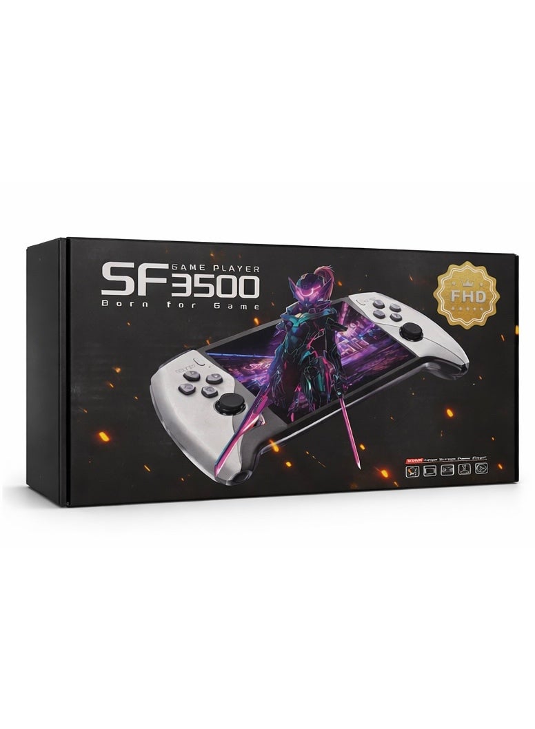 جهاز ألعاب محمول SF3500 بشاشة IPS مقاس 5 بوصات، إخراج FHD، تصميم عصا تحكم مزدوجة، جهاز ترفيه محمول - Image 2