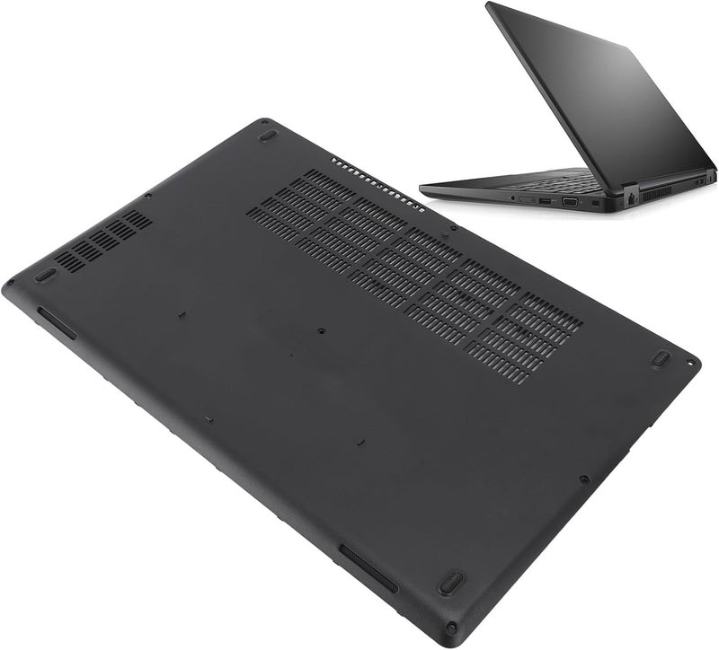 Laptop Bottom Base Cover for Latitude 5590, Replacement Lower with Heat Dissipation Holes, ABS Durable Black Enclosure for Notebook Computer - Image 4