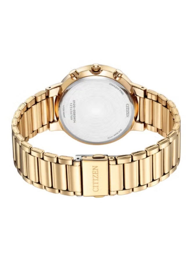 سيتيزن ساعة سيتيزن كوارتز كرونوغراف AN8223-54L للرجال، مينا أزرق، لون ذهبي وردي، مصنوعة من الفولاذ المقاوم للصدأ - Image 3