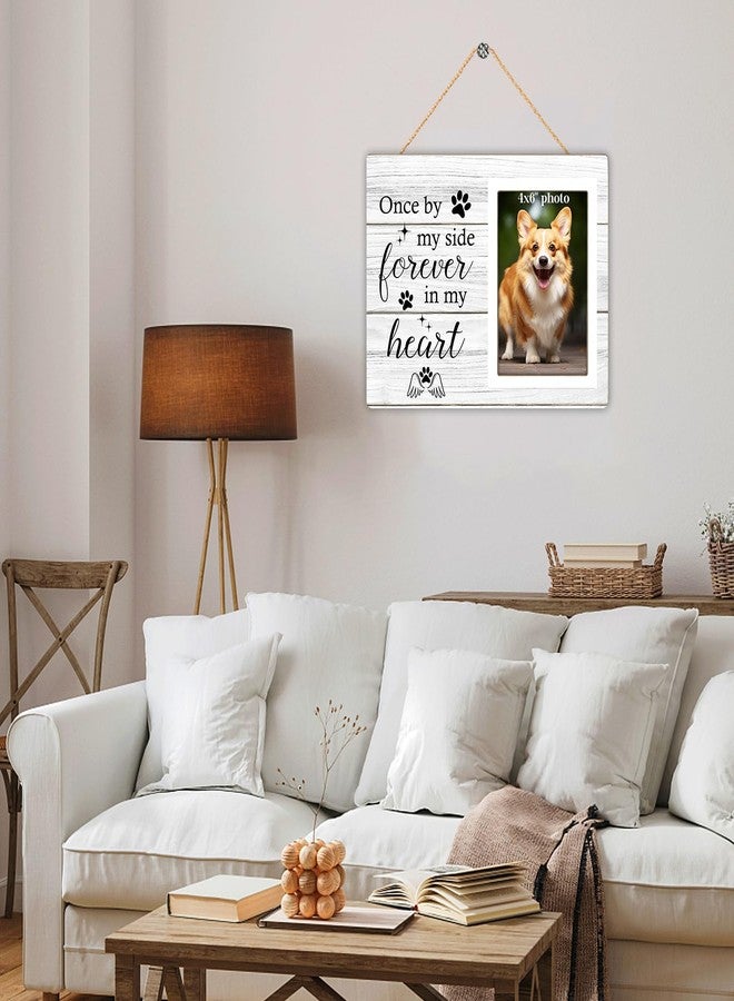 Itsoly Memorial Picture Frame, Dog and Cat Memorial Photo Frame, Pet Memorial Gifts Photo Frame for Loss of Pet Sympathy Keepsake Gifts, Forever In My Heart - Image 5