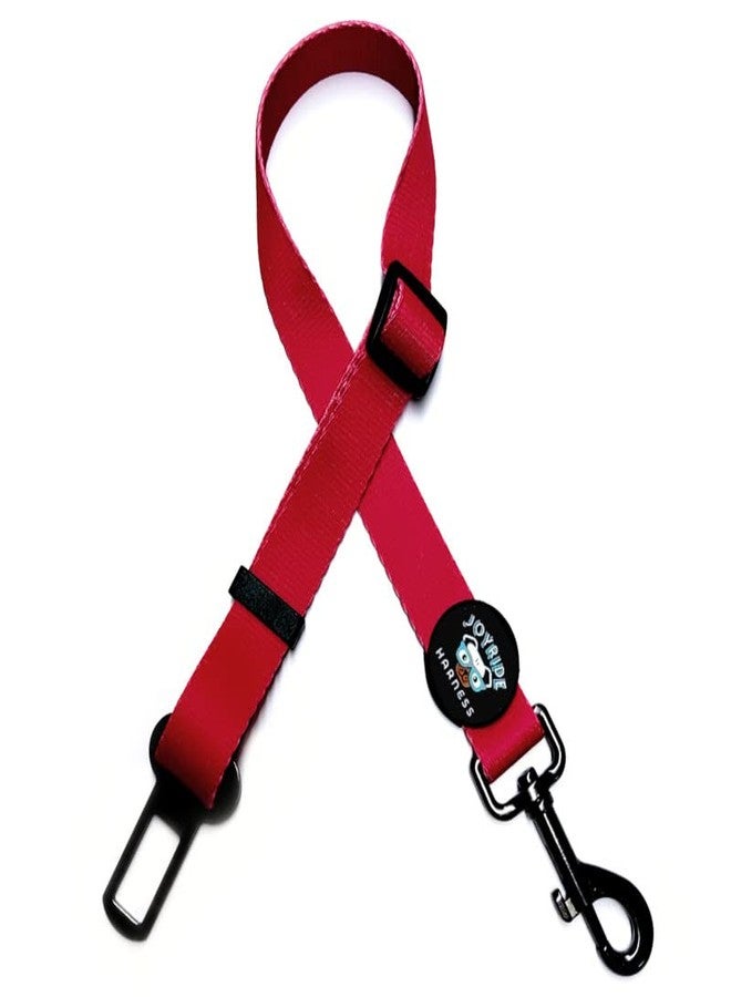 Joyride Harness Dog Safety Seat Belt - 23.5 x 1 in, Adjustable Car Safety Buckle, Thick Heavy Duty Nylon, Secure and Convenient Vehicle Latch, Variety of Colors Available - Image 1