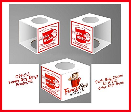 Funny Guy Mugs I Ate Some Pi and It Was Delicious Ceramic Coffee Mug - 11oz - Ideal Funny Coffee Mug for Women and Men - Hilarious Novelty Coffee Cup with Witty Sayings - Image 3