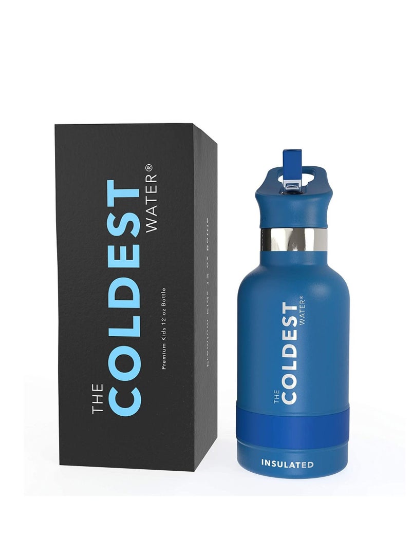 THE COLDEST WATER COLDEST KIDS BOTTLE BLUE 12 OZ - Image 1