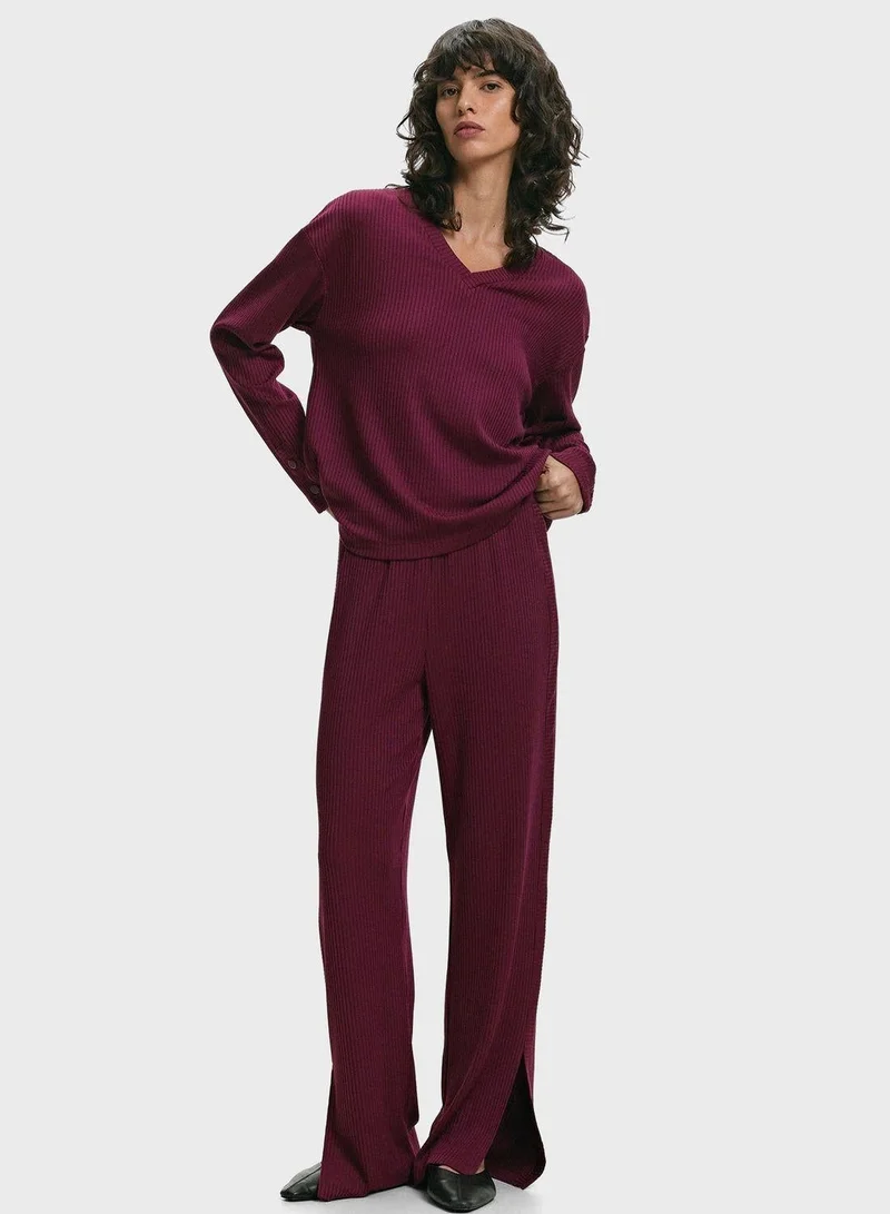 PARFOIS V Neck T-Shirt