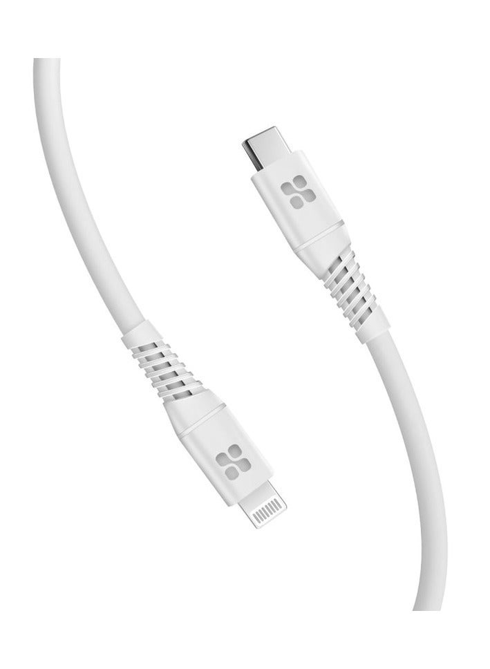 Promat Promate PowerLine-Ci120 20W Power Delivery USB-C To Apple® Lightning Connector Cable  - Image 1