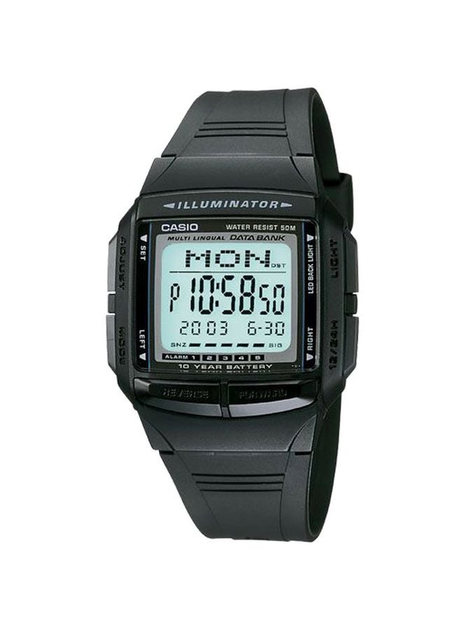 CASIO Men Casual Digital Watch DB-36-1AVDF - 37 mm - Black - Image 1