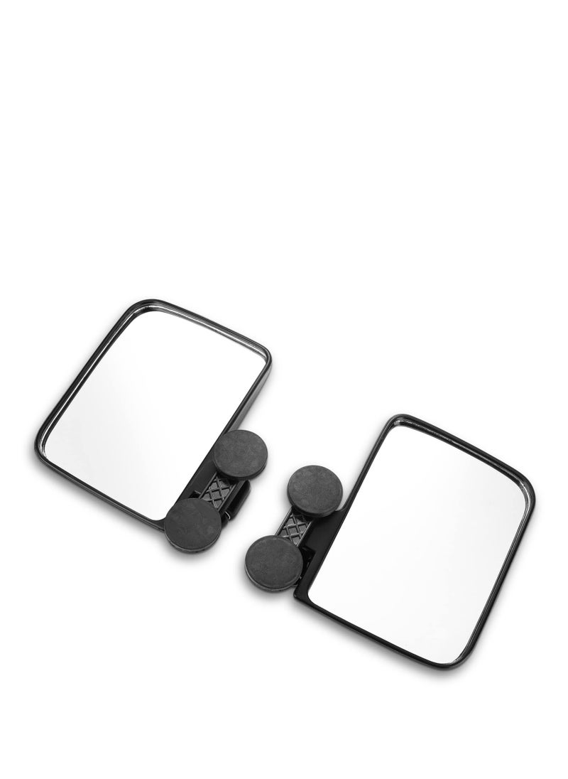 Excefore - Magnetic Tractor Mirrors, Lawn Mover Side Mirrors With Strong Magnets, Compatible with Golf Cart Compact Tractors, Easy to Install and More Fixed, for Mahindra, Kubota, John Deere - Image 1