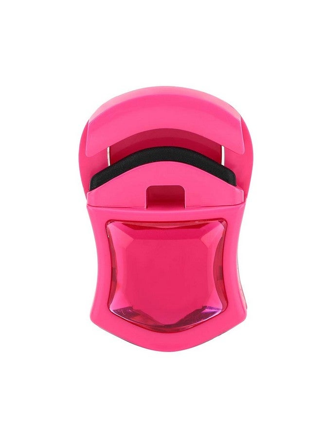 Yinhing Portable Eyelash Curlereyelash Curler 3 Colors Mini Eyelash Curler Eye Lash Curler Lashes Curling Makeup Eyelashes Tools Cosmetic Makeup Tools (Rose Red) - Image 1