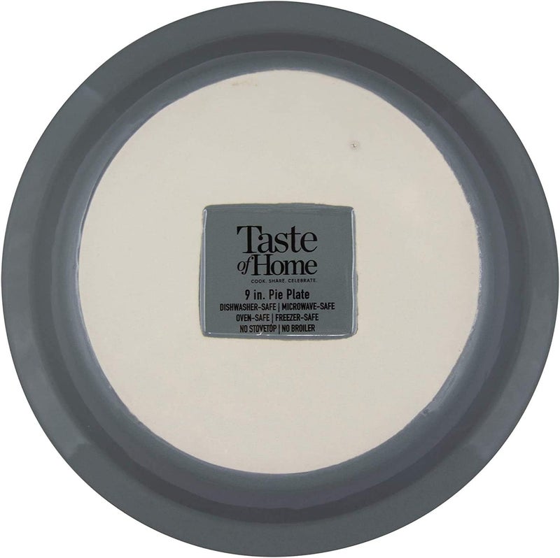 Range Kleen Taste of Home 9 x 15 inch Stoneware Pie Plate - Image 2