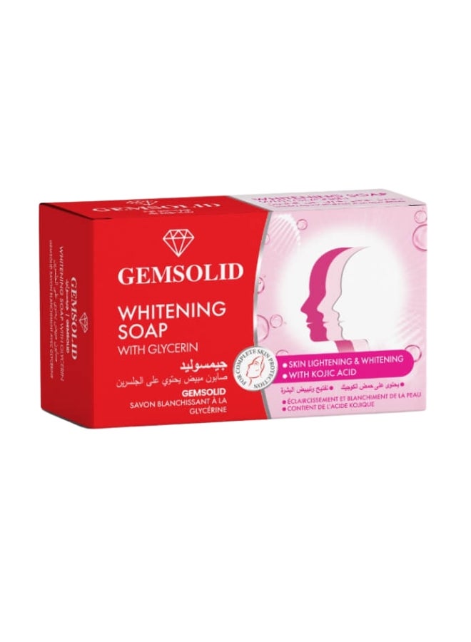 glowsik glutathione skin whitening soap GEMSOLID Gemsolid Whitening Soap With Glycerin | Best Price Kuwait