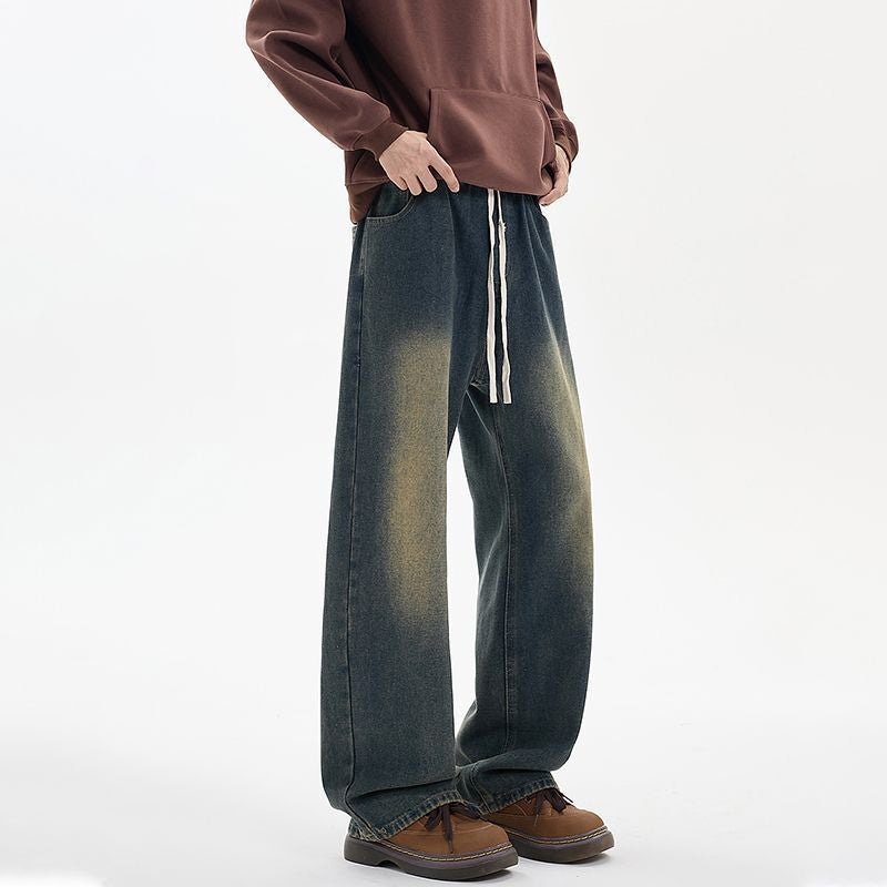Unisex Casual Daily Denim Jeans - Image 3