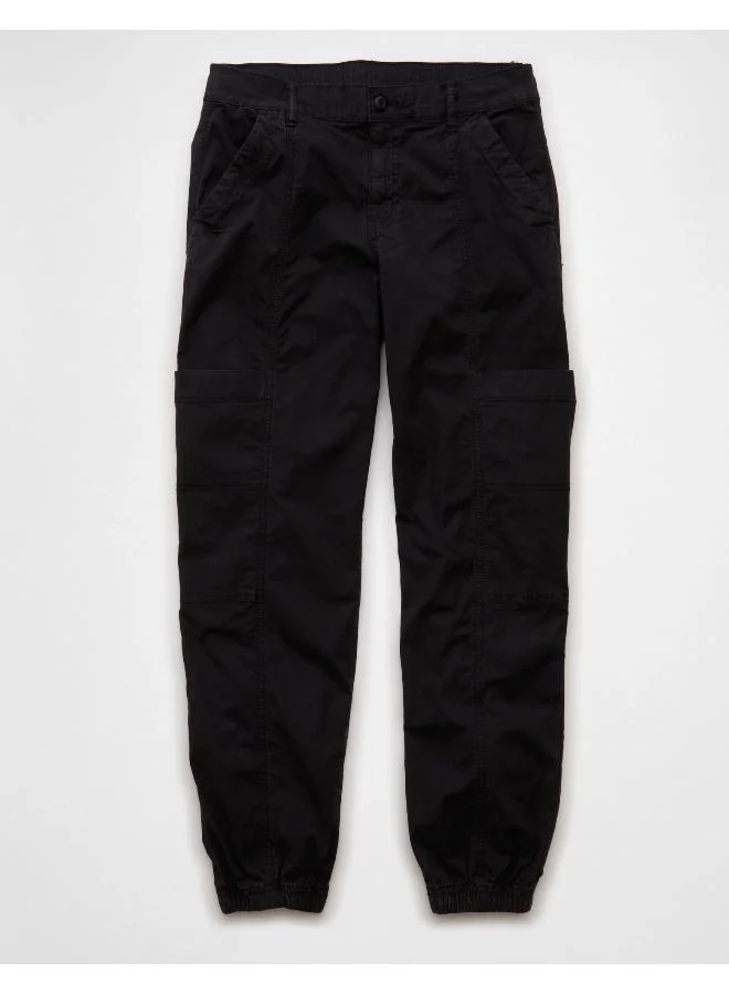 American Eagle AE Snappy Stretch High-Waisted Baggy Cargo Jogger