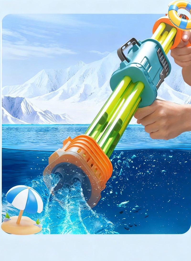 Y&D High-Pressure Pull-Out Water Cannon Pin Barrel Multi-Hole  Water Gun Toy for Kids Realistic Water Blasters Model That Absorbs Water Battle Game Toy Gun  Beach Toys Gift For Boys Girls Teens And Adults Summer Pool Bath Toy For Family Game - Image 3