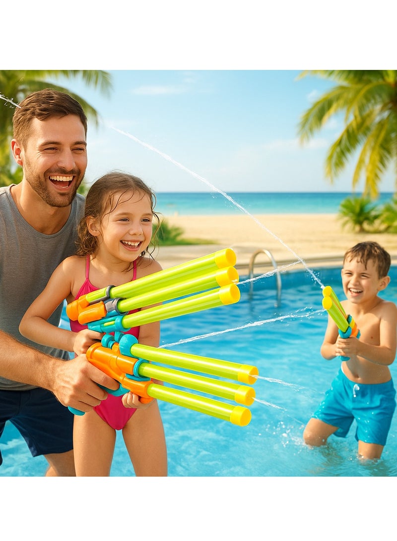 Y&D High-Pressure Pull-Out Water Cannon Pin Barrel Multi-Hole  Water Gun Toy for Kids Realistic Water Blasters Model That Absorbs Water Battle Game Toy Gun  Beach Toys Gift For Boys Girls Teens And Adults Summer Pool Bath Toy For Family Game - Image 1