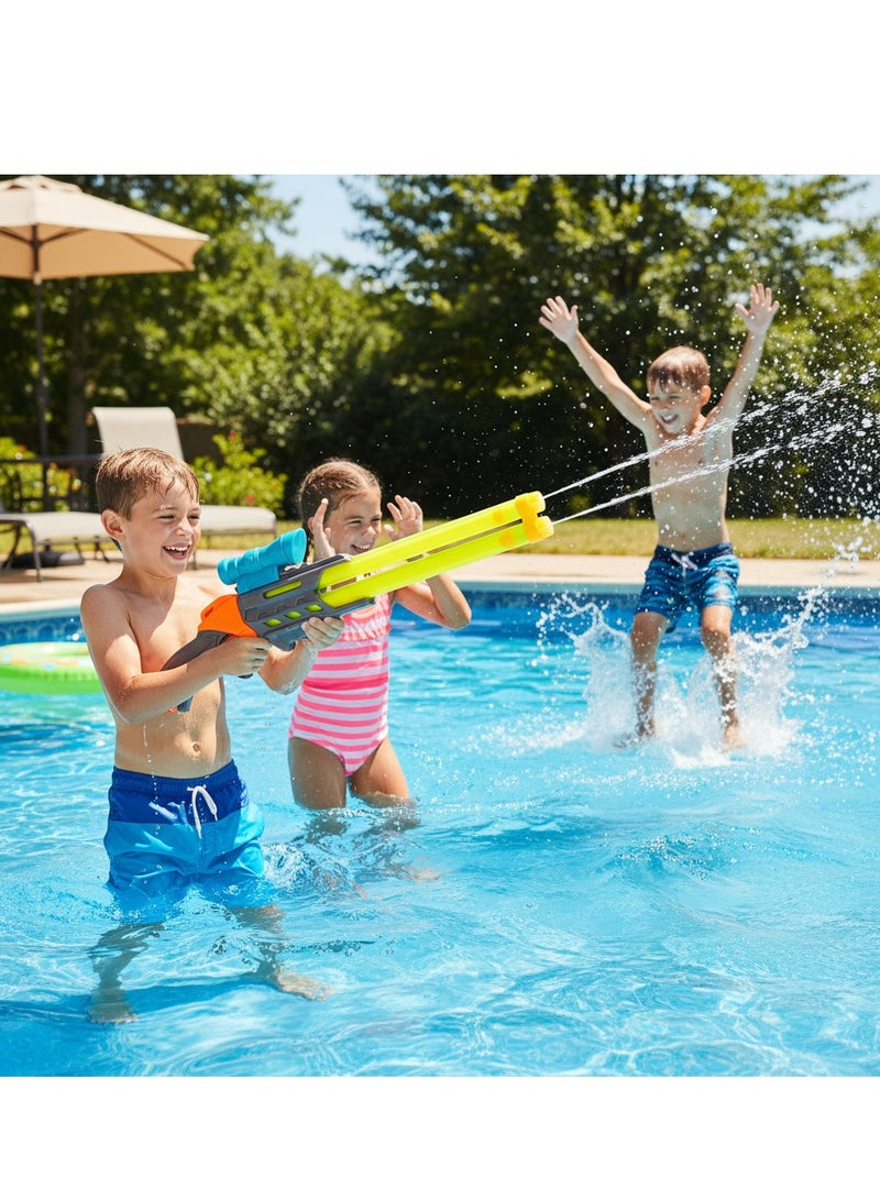Y&D Squirt Gun with High Pressure Pull Out Gun Toy for Water Battle Games Toy Gun with Long Range Suitable for Outdoor Beach Pool Activity for Teens Adults Summer Pool Bath Toy For Family Games - Image 1