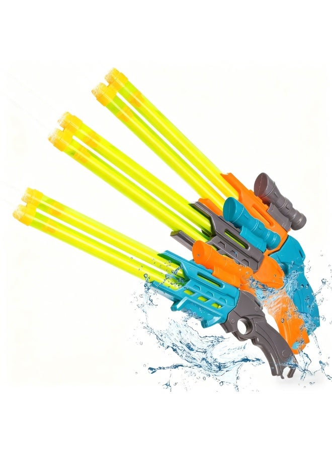 Y&D Squirt Gun with High Pressure Pull Out Gun Toy for Water Battle Games Toy Gun with Long Range Suitable for Outdoor Beach Pool Activity for Teens Adults Summer Pool Bath Toy For Family Games - Image 3