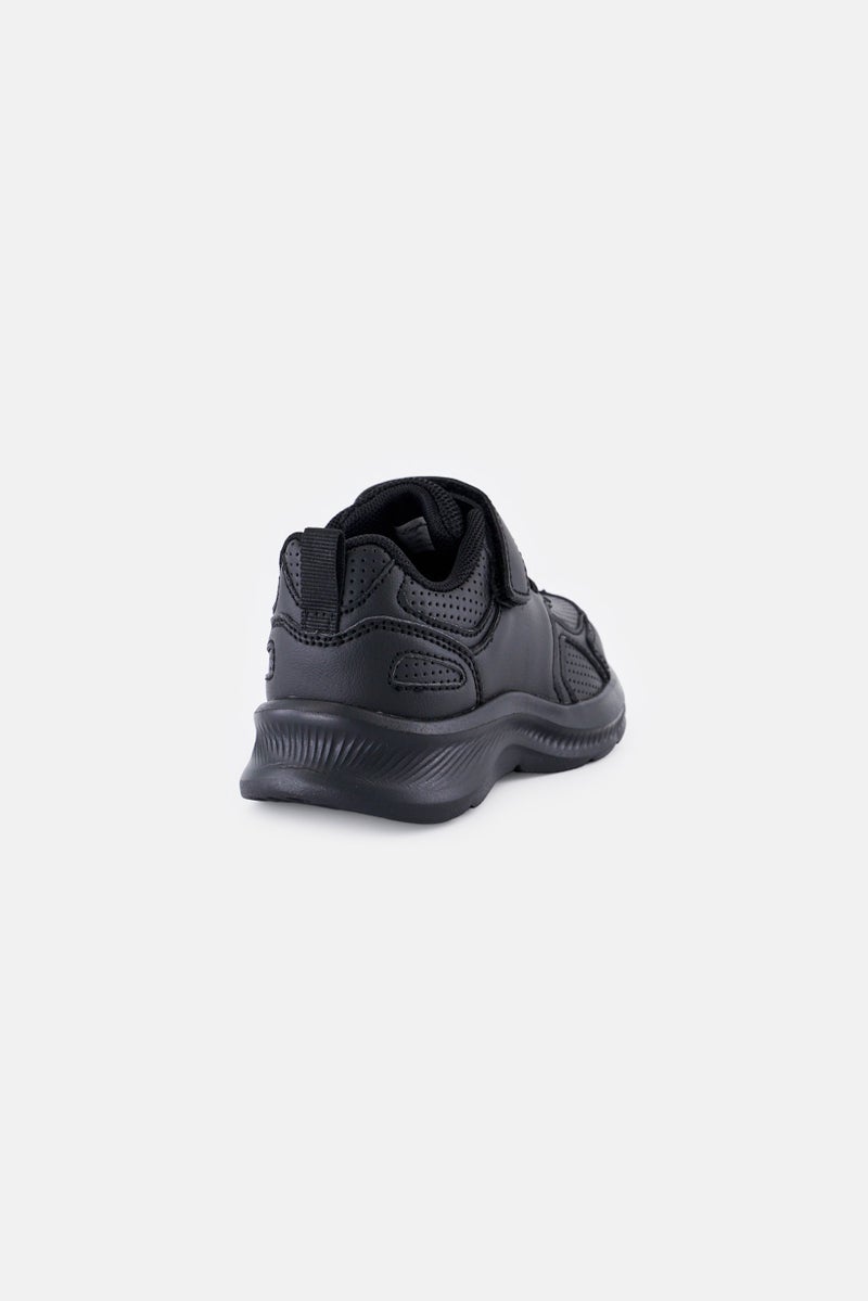 English Laundry Toddlers Girls Velcro Closure School Shoes, Black - Image 3