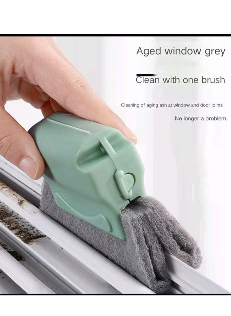 Window crevice cleaning artifactHousehold cleaning toolsGroove ditch dead corner groove cleaning brush doors and windows  - Image 3