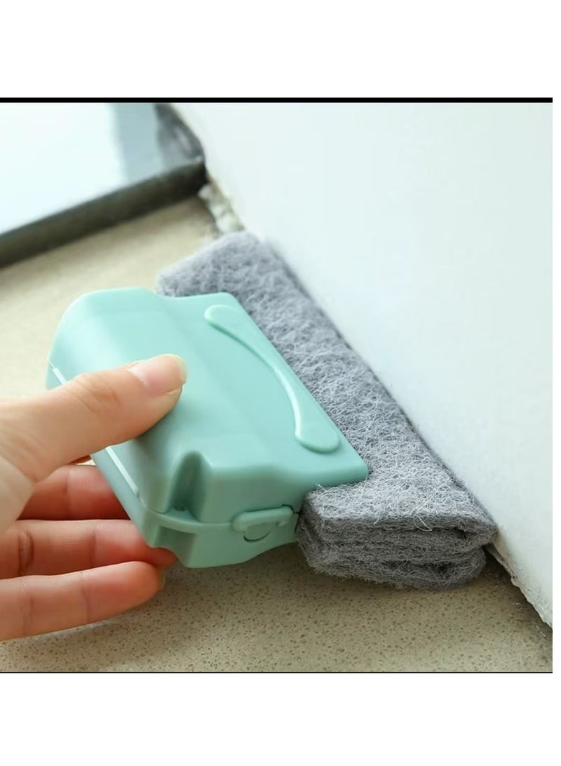 Window crevice cleaning artifactHousehold cleaning toolsGroove ditch dead corner groove cleaning brush doors and windows  - Image 4