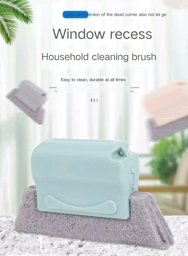 Window crevice cleaning artifactHousehold cleaning toolsGroove ditch dead corner groove cleaning brush doors and windows  - Image 1