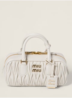 Miu Miu Miu Arcadia Matelassé Nappa Leather Women's Bag, Women's Tote Bag, Women's Shoulder Bag, Women's Cross body Bag, Women's Handbag  - Image 1