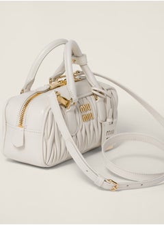 Miu Miu Miu Arcadia Matelassé Nappa Leather Women's Bag, Women's Tote Bag, Women's Shoulder Bag, Women's Cross body Bag, Women's Handbag  - Image 3