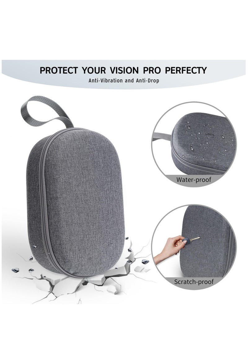 Generic - Hard Carrying Case For Apple Vision Pro Shockproof Travel Bag Compatible with Vision Pro Accessories Handheld Travel Case Portable Storage Bag - Image 1