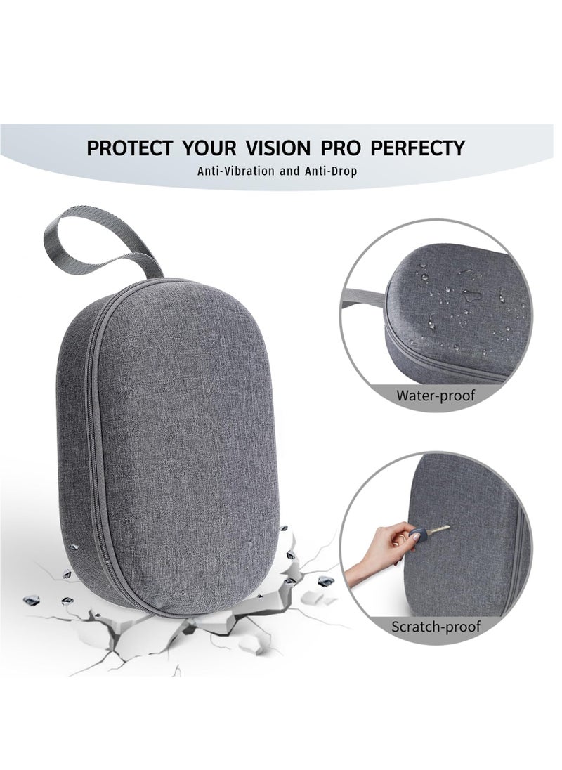Generic - Hard Carrying Case For Apple Vision Pro Shockproof Travel Bag Compatible with Vision Pro Accessories Handheld Travel Case Portable Storage Bag - Image 1