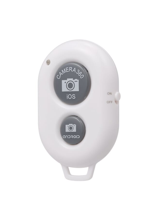 Bluetooth Remote Shutter 3.0 Self Timer For Android 4.2.2 And Ios 6.0 White