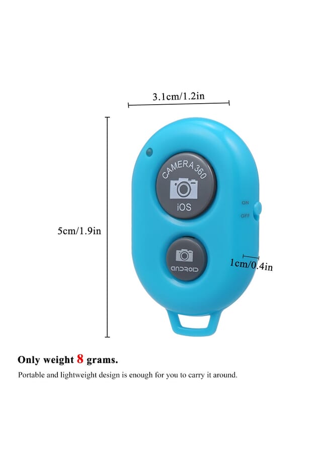 Bluetooth Remote Shutter 3.0 Self Timer For Android 4.2.2 And Ios 6.0 White